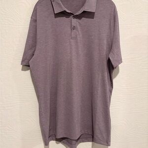 lululemon athletica Heathered Polo Shirt